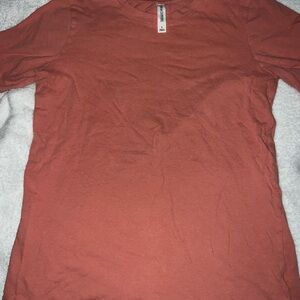 Zenana Outfitters Orange and Pink Short Sleeve Tee